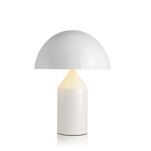 Lampe de table en métal en forme de champignon, design moderne, luxe léger, créatif, design nordique, distinctif, décoratif, protection des yeux, pour salon - Product Image 4