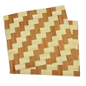 Panneau de meubles en placage de bambou tissé, écologique, texture lisse, plusieurs tailles et styles - Product Image 1