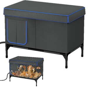 Eco-Friendly Hot Winter Outdoors Warm Dog & Cat <b>Box</b> Windproof and Rainproof Anti-scratch Heating Anti-bite Rubber Hose Is Safer - Product Image 6