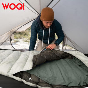 WOQI Vente à chaud <span class=keywords><strong>Drap</strong></span> <span class=keywords><strong>de</strong></span> lit en polyester doux et léger Camping Voyage <span class=keywords><strong>Sac</strong></span> <span class=keywords><strong>de</strong></span> couchage confortable pour maman Doublure intérieure - Product Image 6