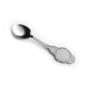 Cucharas de Acero Inoxidable en Oferta, Cucharas de Sopa Gruesas Creativas Estilo Chino para Adultos, Vajilla - Product Image 3