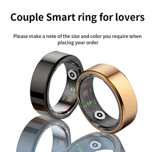 Yootype - Nouvelle <span class=keywords><strong>bague</strong></span> intelligente pour couple avec moniteur de santé, fréquence cardiaque, IP68, pression artérielle, multisports, connexion au téléphone, <span class=keywords><strong>bague</strong></span> intelligente pour la santé - Product Image 5