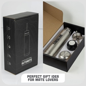 Termo para Té <span class=keywords><strong>con</strong></span> Infusor y Filtro, Botella Aislada al Vacío de Doble Pared para <span class=keywords><strong>Mate</strong></span>, Ideal para Viajes, Oficina, Camping, Plateado - Product Image 6