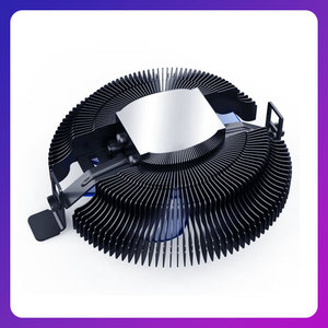 Overclock3 Hummingbird E86 CPU Cooler Blue Aluminum Heatsink For 1U Server HTPC Desktop - Product Image 5