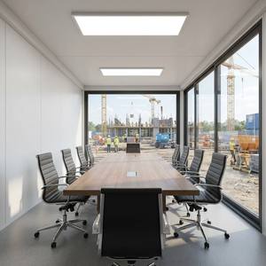 Maison modulaire préfabriquée moderne en conteneurs, espace de vie portable, complexe d'appartements de dortoirs pour employés à haute densité avec escalier - Product Image 4