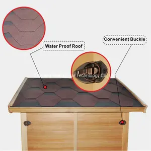 <span class=keywords><strong>Sauna</strong></span> <span class=keywords><strong>infrarouge</strong></span> extérieur pour deux personnes avec housse de pluie - Product Image 5