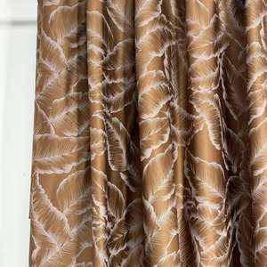 Tissu Jacquard en Polyester pour rideau occultant, prix bas, <span class=keywords><strong>Lot</strong></span> <span class=keywords><strong>de</strong></span> tissu pour fenêtre - Product Image 1