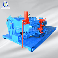 Pompe à boue à piston triplex à simple action F-1300 de haute qualité, entraînée au diesel/électrique, pour plateforme de forage