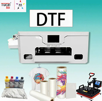 Fabricante profesional Venta caliente 30cm Digital UV Dtf Impresora 1 cabeza Dtf UV Máquina de impresión Camiseta Impresora