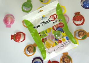 ขนมเยลลี่รสหวานอมเปรี้ยวสำหรับวันฮาโลวีนลูกอมเยลลี่รส3D ผลไม้สีสันสดใสสำหรับเด็ก - Product Image 5