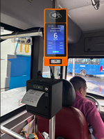 Validador de Tarjetas de Autobús Magnetic North M10A Android 13, NFC, VISA, Mastercard, 4G o Escaneo de Códigos
