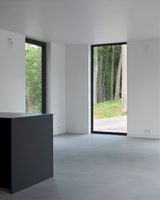 Fenêtres à cadre fixe en alliage d'aluminium de marque Suifu, profil bas, cadres thermolaqués, isolation thermique, sur mesure, pour villas.