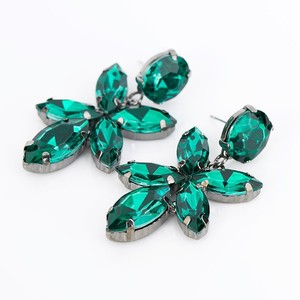 Bijoux de mode, boucles d'oreilles en cristal, source E066 - Product Image 1