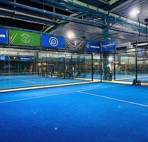 Ensemble complet de terrain de padel portable, tennis de paddle, montage facile, absorption des chocs, gazon, distributeur mondial en gros - Product Image 2