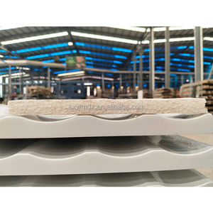 แผ่น<span class=keywords><strong>ไม้</strong></span><span class=keywords><strong>ระแนง</strong></span><span class=keywords><strong>ผนัง</strong></span>อะคูสติกแผ่น<span class=keywords><strong>ไม้</strong></span> MDF เคลือบ PVC สำหรับอพาร์ทเมนต์ดีไซน์แฟนซี3D ทันสมัย - Product Image 1