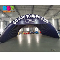 Tente d'entrée de tunnel de voûte gonflable à impression complète de promotion de publicité personnalisée extérieure pour l'événement