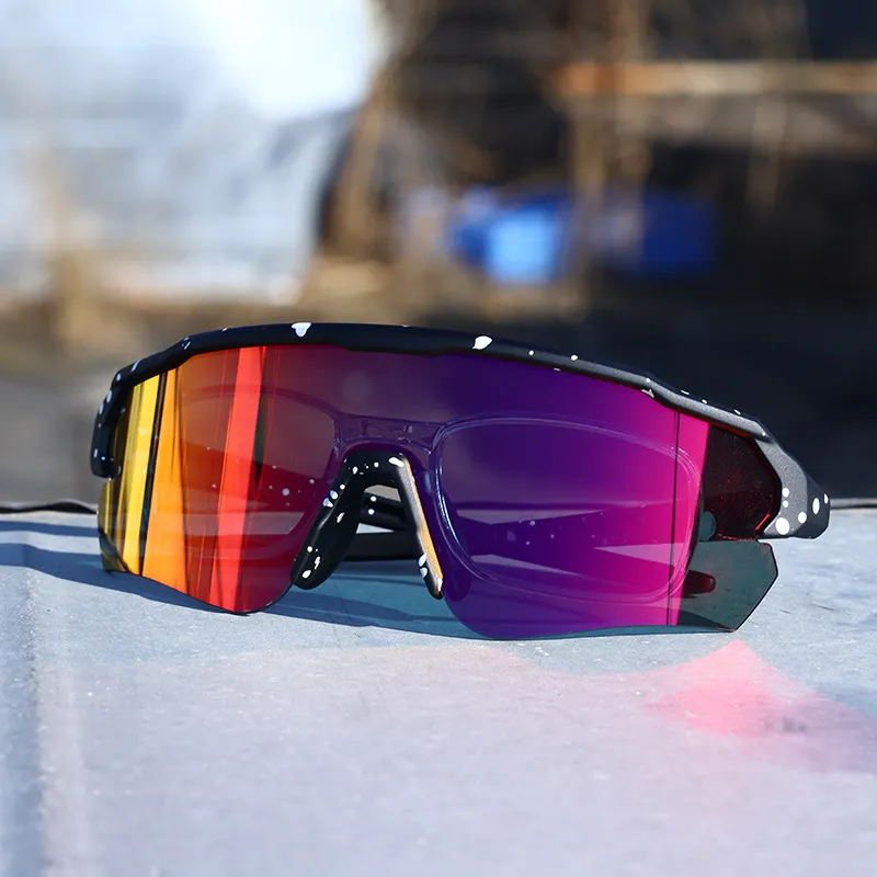 All'ingrosso occhiali da sole di moda personalizzati metà o Full Frame lenti polarizzate OTG occhiali da sole sportivi per il ciclismo