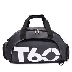 Wholesale Outdoor Sport Fitness Gym Bag Large Capacity <b>Luggage</b> Storage Travel Bag Custom Logo Handbag with Shoe Compartment - Product Image 4