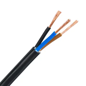 Hot sale rvv cable bare copper 3x1.5mm 3x2.5mm multicore electrical cable