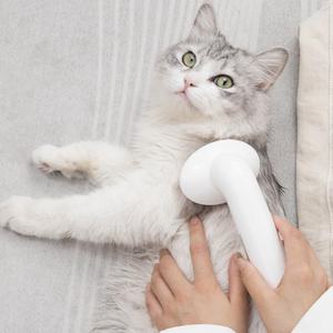 <b>Pet</b> Massage Bath <b>Brush</b> for Cats & Dogs-Eco-Friendly Long Handle Silicone Bubble <b>Brush</b> Soft Hair Cleaning Comb for Bathroom Use - Product Image 3