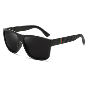 Men's Polarized Sunglasses UV400 <b>Black</b> <b>Frame</b> TAC Lens Driving Fishing Cycling Outings - Product Image 2