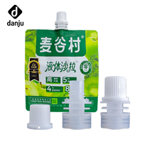 Capuchon de poche en plastique PP 8,6 mm durable et écologique pour sachets souples à bec verseur pour liquides et cuisson à haute température