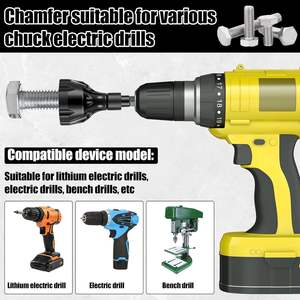 Image Deburring And <b>Chamfering</b> <b>Tool</b> 3-25mm Hexagonal Handle For Metal Workpiece - Product Image 2
