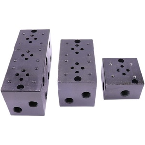 บล็อกวาล์วไฮดรอลิกแบบรวม 02 1W 02 2W 02 3W แผ่นฐานระบบไฮดรอลิก - Product Image 1