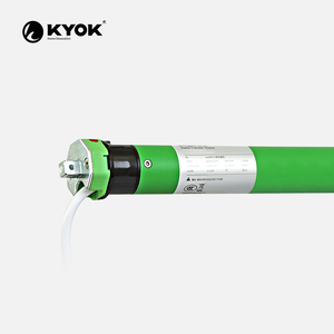 Moteur tubulaire WiFi Tuya KYOK 35 mm - Moteur électronique à 3 fils avec fonction de fin de course complète pour rideaux et stores - Product Image 1