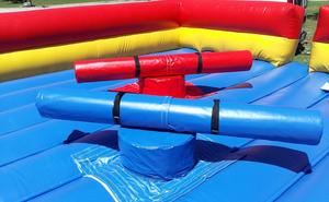 <span class=keywords><strong>Jeux</strong></span> <span class=keywords><strong>de</strong></span> fête en plein air Jeu <span class=keywords><strong>de</strong></span> duel gonflable plein d'entrain Gladiator Joust Bouncer Plate-forme <span class=keywords><strong>de</strong></span> <span class=keywords><strong>jeux</strong></span> gonflables pour enfants et adultes - Product Image 5