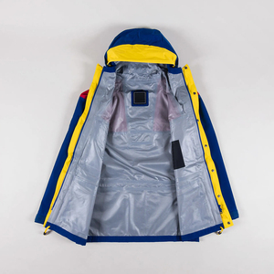 <span class=keywords><strong>Giacca</strong></span> Cargo Outdoor con Logo Personalizzato, Design Multi-tasca, Impermeabile <span class=keywords><strong>GORE</strong></span>-<span class=keywords><strong>TEX</strong></span>, <span class=keywords><strong>Giacca</strong></span> Retrò Blu - Product Image 2