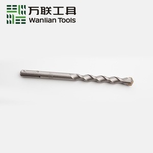 Foret à percussion Wanlian Tools 500 mm, tige ronde spirale, pour le perçage du béton et de la maçonnerie - Product Image 1