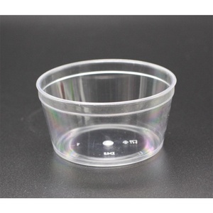 Premium D45 GPPS Transparent Ice Cream <b>Cup</b> Mini Disposable Dessert Container for <b>Cold</b> Drinks and Small Capacity Treats - Product Image 4