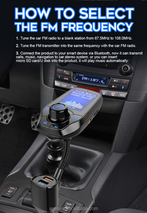 AGETUNR T26D del teléfono móvil FM adaptador USB Dual-Radio Bluetooth <span class=keywords><strong>reproductor</strong></span> <span class=keywords><strong>de</strong></span> música transmisor <span class=keywords><strong>de</strong></span> FM kit <span class=keywords><strong>de</strong></span> coche - Product Image 6