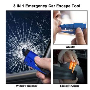 Llavero de Emergencia para Auto, Rompe Cristales, Cortador de Cinturón de Seguridad, Dispositivo de Escape, Martillo Salvavidas, Regalo de Supervivencia - Product Image 3