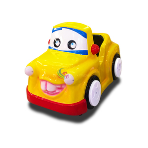 Yellow Coin-Operated Children's <b>Amusement</b> <b>Equipment</b> Sale, <b>Indoor</b> and Outdoor Use, Durable Fiberglass for Shopping Malls - Product Image 1