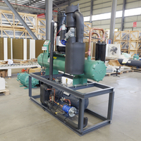 Unités de condensation à eau refroidie Emerson ZFI122KQE ZFI140KQE 30HP 40HP à moteur économe en énergie pour chambre froide de viande et de fruits de mer à refroidissement stable