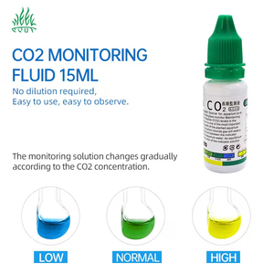 Indicador de CO2 <span class=keywords><strong>para</strong></span> acuario, Monitor de solución, plantas, hierba, sistema de CO2, concentración de pecera, probador de líquido de vidrio, comprobador de gotas de fluido - Product Image 4