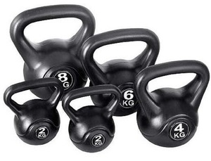 Set di Kettlebell <span class=keywords><strong>CAPRIO</strong></span> da 2kg in Grigio per Allenamento di Forza Sicuro Unisex, Pesi per Kettlebell per Allenamenti a Casa - Product Image 5