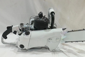 Tronçonneuse professionnelle 105cc 070 avec guide-chaîne de 36 pouces et chaîne 070, tronçonneuse à essence pour la coupe d'arbres - Product Image 4