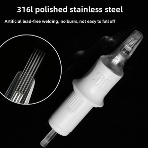 Agujas <span class=keywords><strong>de</strong></span> Tatuaje Integradas, Agujas Cortas para Máquinas <span class=keywords><strong>de</strong></span> Tatuar, <span class=keywords><strong>de</strong></span> China - Product Image 1