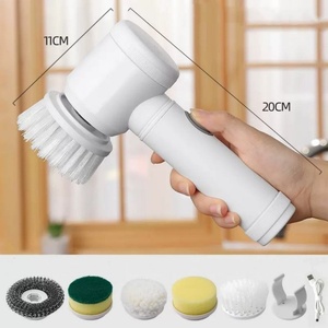 Cepillo Eléctrico para Zapatos, Especial para Lavar Calzado, Cerdas Suaves que No Dañan los Zapatos, Cepillo Inalámbrico Portátil para Lavar Platos - Product Image 3