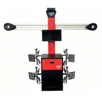 Máquina Portátil de Alineación de Ruedas, Herramienta de Alineación de Ruedas de Automóvil, Máquina de Alineación de Ruedas 3D con Elevador, Juego Completo