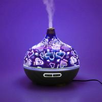 Produits Tendances 2026 Nouveautés Diffuseurs d'Arômes en Verre Ultrasoniques Vente en Gros Diffuseurs d'Huiles Essentielles Lumières LED Humidificateurs d'Air