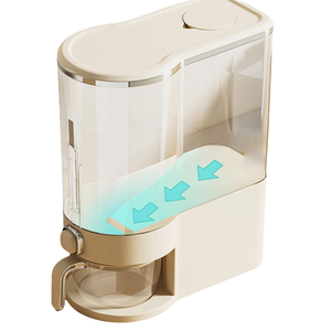 Contenedor de Alimentos de Plástico Moldeado por Inyección, Elegante y Moderno, Dispensador de Cereales de 10-20L, Conservación de Frescura para Almacenamiento de Arroz - Product Image 4