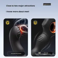 Masseur de la prostate pour hommes, masturbateur, jouet à chambre arrière, plug anal, vibrateur pour orgasme gay, excitant