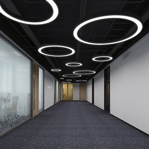 Lampada commerciale professionale 100Mm di larghezza luce Led plafoniera Led luce da ufficio - Product Image 4