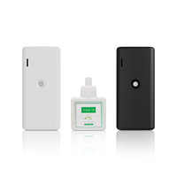 Diffuseur d'arômes ultrasonique sans eau à piles, mural, en plastique durable, pour la maison, écologique, avec garantie d'un an