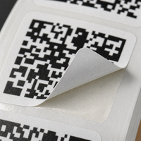 Nouvelles étiquettes adhésives personnalisées en PVC résistant à la chaleur, anti-contrefaçon, pour cosmétiques, codes-barres, jardinage et fleurs