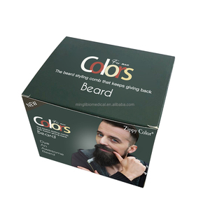 Kit Tinta Nera Permanente per <span class=keywords><strong>Barba</strong></span>, Senza Ammoniaca, Copre i <span class=keywords><strong>Capelli</strong></span> Grigi, Nessun Effetto Collaterale, OEM&ODM, Direttamente dalla Fabbrica - Product Image 3